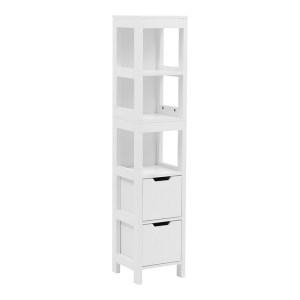 pak-370-000036 ΝΤΟΥΛΑΠΙ-ΣΤΗΛΗ KELBY PAKOWORLD MDF ΛΕΥΚΟ 30X30X144ΕΚ