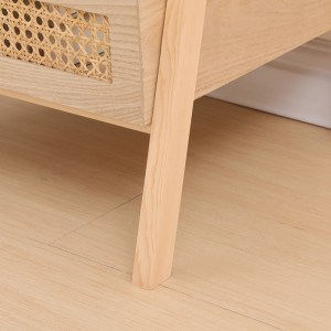 pak-370-000040-5 ΡΑΦΙΕΡΑ ΕΠΙΔΑΠΕΔΙΑ 3ΟΡΟΦΗ SCANDY PAKOWORLD MDF-RATTAN ΣΕ ΦΥΣΙΚΗ ΑΠΟΧΡΩΣΗ 44X37X110ΕΚ