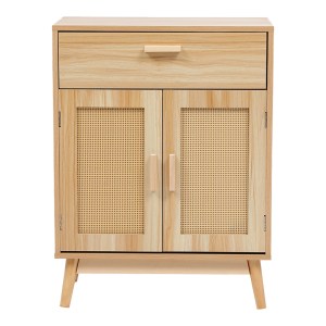 pak-370-000041-5 ΜΠΟΥΦΕΣ SCANDY PAKOWORLD ΞΥΛΟ ΠΕΥΚΟΥ-RATTAN ΣΕ ΦΥΣΙΚΗ ΑΠΟΧΡΩΣΗ 60X30X80ΕΚ