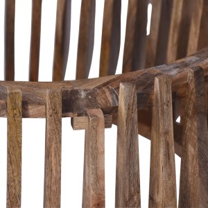 pak-372-000017-3 ΤΡΑΠΕΖΙ ΣΑΛΟΝΙΟΥ MABLE PAKOWORLD MANGO ΞΥΛΟ ΣΕ ΦΥΣΙΚΗ ΑΠΟΧΡΩΣΗ ΜΕ ΕΠΙΦΑΝΕΙΑ ΜΑΡΜΑΡΟΥ Φ120X45ΕΚ