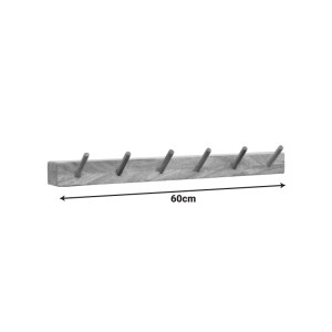 pak-372-000031-2 ΚΡΕΜΑΣΤΡΑ ΤΟΙΧΟΥ HOKKIE PAKOWORLD ΜΑΣΙΦ ΞΥΛΟ ΑΚΑΚΙΑΣ ΣΕ ΦΥΣΙΚΗ ΑΠΟΧΡΩΣΗ 60X11X10ΕΚ