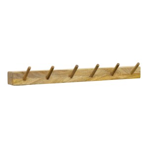 pak-372-000031 ΚΡΕΜΑΣΤΡΑ ΤΟΙΧΟΥ HOKKIE PAKOWORLD ΜΑΣΙΦ ΞΥΛΟ ΑΚΑΚΙΑΣ ΣΕ ΦΥΣΙΚΗ ΑΠΟΧΡΩΣΗ 60X11X10ΕΚ