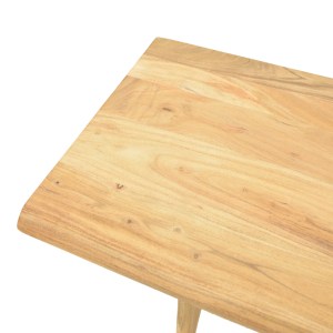 pak-372-000033-5 ΚΟΝΣΟΛΑ MENDE PAKOWORLD ΜΑΣΙΦ ΞΥΛΟ ΑΚΑΚΙΑΣ ΣΕ ΦΥΣΙΚΗ ΑΠΟΧΡΩΣΗ 110X50X76ΕΚ