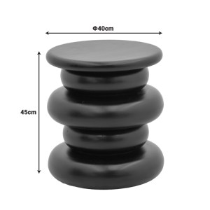 pak-372-000037-3 ΒΟΗΘΗΤΙΚΟ ΤΡΑΠΕΖΙ CIRCENA PAKOWORLD ΜΑΣΙΦ ΜΑΝΓΚΟ ΞΥΛΟ ΣΕ ΦΥΣΙΚΗ ΑΠΟΧΡΩΣΗ Φ40X45ΕΚ