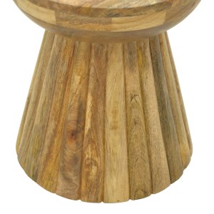 pak-372-000048-2 ΒΟΗΘΗΤΙΚΟ ΤΡΑΠΕΖΙ NEMIRA PAKOWORLD ΜΑΣΙΦ ΜΑΝΓΚΟ ΞΥΛΟ ΣΕ ΦΥΣΙΚΗ ΑΠΟΧΡΩΣΗ Φ30X35ΕΚ