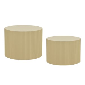 pak-372-000052-1 ΤΡΑΠΕΖΑΚΙΑ ΣΑΛΟΝΙΟΥ PONTY PAKOWORLD ΣΕΤ 2 ΤΕΜ ΜΑΝΓΚΟ ΞΥΛΟ ΟΨΗ ΤΡΑΒΕΡΤΙΝΑΣ