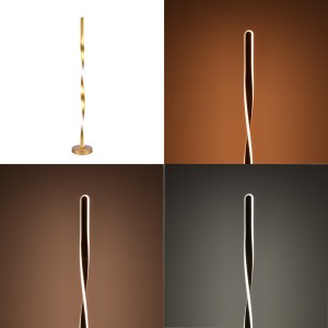 pak-377-000018-2 ΦΩΤΙΣΤΙΚΟ ΔΑΠΕΔΟΥ PELEPHO PAKOWORLD LED ΜΕΤΑΛΛΟ ΣΕ ΧΡΥΣΗ ΑΠΟΧΡΩΣΗ Φ20X130ΕΚ