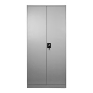 pak-378-000015-2 ΜΕΤΑΛΛΙΚΗ ΝΤΟΥΛΑΠΑ ZOGI PAKOWORLD ΜΕ ΧΩΡΙΣΜΑ ΣΕ ΑΝΟΙΧΤΟ ΓΚΡΙ 70X40X180ΕΚ