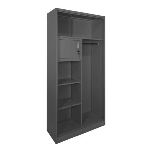 pak-378-000016-1 ΜΕΤΑΛΛΙΚΗ ΝΤΟΥΛΑΠΑ ZOGI PAKOWORLD ΜΕ ΧΩΡΙΣΜΑ ΑΝΘΡΑΚΙ 70X40X180ΕΚ