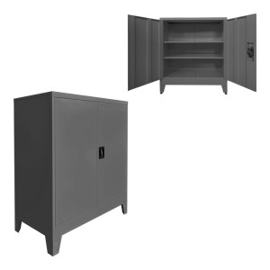 pak-378-000019 ΜΕΤΑΛΛΙΚΟ ΝΤΟΥΛΑΠΙ ARMON PAKOWORLD ΑΝΘΡΑΚΙ 90X45X100ΕΚ