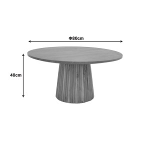 pak-379-000020-4 ΤΡΑΠΕΖΙ ΣΑΛΟΝΙΟΥ CANICULE ΙI PAKOWORLD ΜΑΣΙΦ ΞΥΛΟ ΑΚΑΚΙΑΣ ΣΕ ΦΥΣΙΚΗ ΑΠΟΧΡΩΣΗ Φ80X40ΕΚ