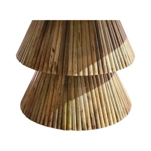 pak-379-000044-1 ΤΡΑΠΕΖΙ ΣΑΛΟΝΙΟΥ HAVAI PAKOWORLD ΜΑΣΙΦ ΞΥΛΟ MANGO ΣΕ ΦΥΣΙΚΗ ΑΠΟΧΡΩΣΗ Κ ΛΕΥΚΗ ΕΠΙΦΑΝΕΙΑ ΜΑΡΜΑΡΟΥ Φ80X45ΕΚ