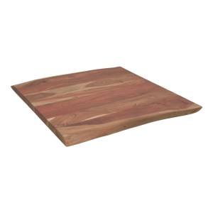 pak-379-000054 ΕΠΙΦΑΝΕΙΑ ΤΡΑΠΕΖΙΟΥ POZIER PAKOWORLD ΜΑΣΙΦ ΞΥΛΟ ΑΚΑΚΙΑΣ ΚΑΡΥΔΙ 80X80X4ΕΚ
