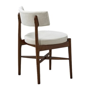 pak-381-000004-1 ΚΑΡΕΚΛΑ RAUDI PAKOWORLD RUBBERWOOD ΣΕ ΚΑΡΥΔΙ-ΕΚΡΟΥ ΑΠΟΧΡΩΣΗ 45.5X45.5X81ΕΚ