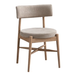 pak-381-000005 ΚΑΡΕΚΛΑ RAUDI PAKOWORLD RUBBERWOOD ΣΕ ΦΥΣΙΚΗ-ΜΠΕΖ ΑΠΟΧΡΩΣΗ 45.5X45.5X81ΕΚ