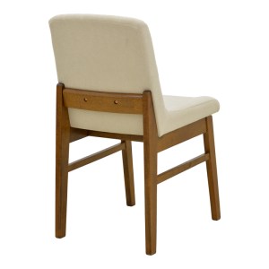 pak-381-000020-1 ΚΑΡΕΚΛΑ DALBY PAKOWORLD ΕΚΡΟΥ ΥΦΑΣΜΑ ΚΑΡΥΔΙ RUBBERWOOD 50X45X85,5ΕΚ