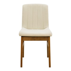 pak-381-000020-3 ΚΑΡΕΚΛΑ DALBY PAKOWORLD ΕΚΡΟΥ ΥΦΑΣΜΑ ΚΑΡΥΔΙ RUBBERWOOD 50X45X85,5ΕΚ