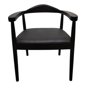 pak-382-000002-4 ΠΟΛΥΘΡΟΝΑ JOUBE PAKOWORLD RUBBERWOOD ΣΕ ΜΑΥΡΗ ΑΠΟΧΡΩΣΗ ΜΕ ΜΑΥΡΟ PU ΜΑΞΙΛΑΡΙ 50X62X72ΕΚ