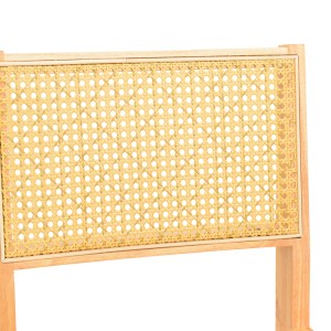 pak-382-000012-6 ΚΑΡΕΚΛΑ WINSLOW PAKOWORLD RUBBERWOOD-RATTAN ΣΕ ΦΥΣΙΚΗ ΑΠΟΧΡΩΣΗ 46X58X80ΕΚ