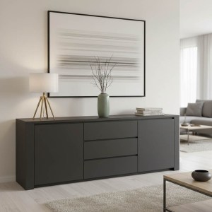 pak-383-000019 ΜΠΟΥΦΕΣ KALYA PAKOWORLD ΣΕ ΑΝΘΡΑΚΙ ΑΠΟΧΡΩΣΗ 220X49X89.5ΕΚ