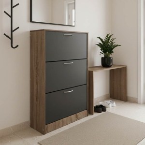 pak-383-000024 ΠΑΠΟΥΤΣΟΘΗΚΗ SAVAZ PAKOWORLD ΣΕ OAK-ΑΝΘΡΑΚΙ ΑΠΟΧΡΩΣΗ 60X24X114ΕΚ
