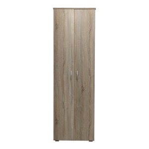 pak-383-000027-2 ΠΑΠΟΥΤΣΟΘΗΚΗ-ΝΤΟΥΛΑΠΑ RACKA PAKOWORLD ΣΕ SONOMA ΑΠΟΧΡΩΣΗ 58X34X186ΕΚ