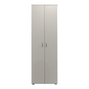 pak-383-000028-2 ΠΑΠΟΥΤΣΟΘΗΚΗ-ΝΤΟΥΛΑΠΑ RACKA PAKOWORLD ΣΕ ΛΕΥΚΗ ΑΠΟΧΡΩΣΗ 58X34X186ΕΚ