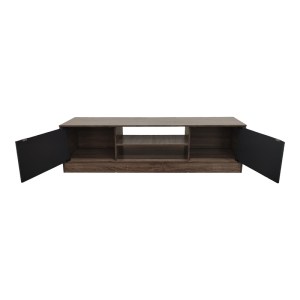 pak-383-000033-2 ΕΠΙΠΛΟ ΤΗΛΕΟΡΑΣΗΣ SASA PAKOWORLD ΣΕ OAK-ΑΝΘΡΑΚΙ ΑΠΟΧΡΩΣΗ 150X35X41.5ΕΚ