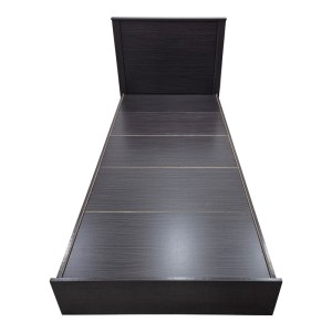 pak-383-000092-4 ΚΡΕΒΑΤΙ ATHOS PAKOWORLD ΣΕ WENGE ΑΠΟΧΡΩΣΗ 90X190ΕΚ