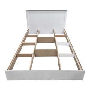 pak-383-000094-3 ΚΡΕΒΑΤΙ ATHOS PAKOWORLD ΣΕ ΛΕΥΚΗ ΑΠΟΧΡΩΣΗ 140X200ΕΚ