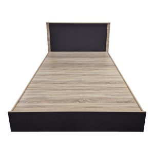pak-383-000095-4 ΚΡΕΒΑΤΙ ATHOS PAKOWORLD ΣΕ SONOMA-ΑΝΘΡΑΚΙ ΑΠΟΧΡΩΣΗ 140X200ΕΚ