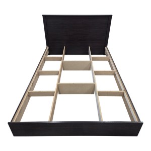 pak-383-000097-3 ΚΡΕΒΑΤΙ ATHOS PAKOWORLD ΣΕ WENGE ΑΠΟΧΡΩΣΗ 140X200ΕΚ