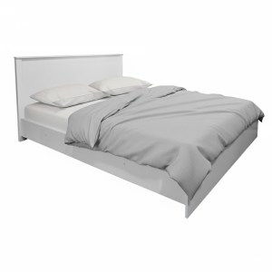 pak-383-000099 ΚΡΕΒΑΤΙ ATHOS PAKOWORLD ΣΕ ΛΕΥΚΗ ΑΠΟΧΡΩΣΗ 160X200ΕΚ