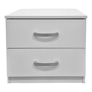 pak-383-000104-2 ΚΟΜΟΔΙΝΟ ATHOS PAKOWORLD ΣΕ ΛΕΥΚΗ ΑΠΟΧΡΩΣΗ 48X40X41.5ΕΚ
