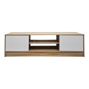 pak-383-000120-3 ΕΠΙΠΛΟ ΤΗΛΕΟΡΑΣΗΣ SASA PAKOWORLD SONOMA-ΛΕΥΚΟ 150X35X41.5ΕΚ