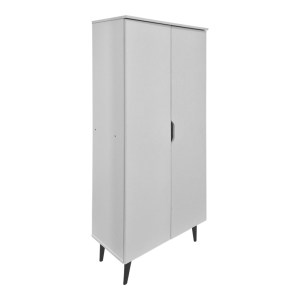 pak-383-000150-2 ΠΑΠΟΥΤΣΟΘΗΚΗ-ΝΤΟΥΛΑΠΑ OUFELIA PAKOWORLD ΛΕΥΚΟ 60X32.5X134.5ΕΚ