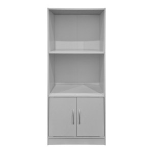 pak-383-000156-2 ΒΙΒΛΙΟΘΗΚΗ TEKARO PAKOWORLD ΛΕΥΚΗ 60X30X120ΕΚ