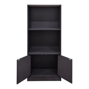 pak-383-000157-1 ΒΙΒΛΙΟΘΗΚΗ TEKARO PAKOWORLD ΑΝΘΡΑΚΙ 60X30X120ΕΚ