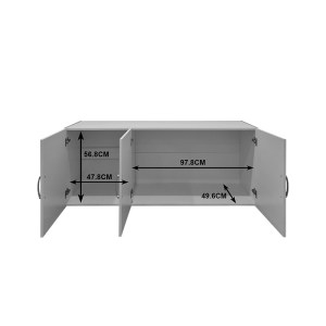 pak-383-000166-3 ΠΑΤΑΡΙ ΝΤΟΥΛΑΠΑΣ ΤΡΙΦΥΛΛΟ ALVIA PAKOWORLD SONOMA 150X51X60ΕΚ