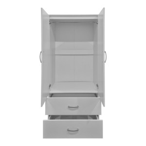 pak-383-000173-2 ΝΤΟΥΛΑΠΑ ΔΙΦΥΛΛΗ ΜΕ 2 ΣΥΡΤΑΡΙΑ ALVIA PAKOWORLD ΛΕΥΚΗ 80X51.5X180ΕΚ