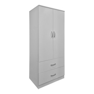 pak-383-000173 ΝΤΟΥΛΑΠΑ ΔΙΦΥΛΛΗ ΜΕ 2 ΣΥΡΤΑΡΙΑ ALVIA PAKOWORLD ΛΕΥΚΗ 80X51.5X180ΕΚ