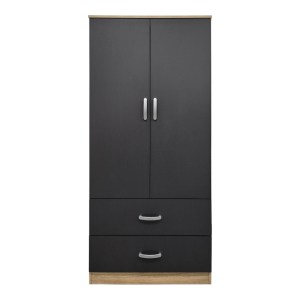 pak-383-000175-3 ΝΤΟΥΛΑΠΑ ΔΙΦΥΛΛΗ ΜΕ 2 ΣΥΡΤΑΡΙΑ ALVIA PAKOWORLD SONOMA-ΑΝΘΡΑΚΙ 80X51.5X180ΕΚ