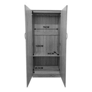 pak-383-000180-4 ΝΤΟΥΛΑΠΑ ΕΞΑΦΥΛΛΗ ATHOS PAKOWORLD ΛΕΥΚΗ 240X42X180ΕΚ