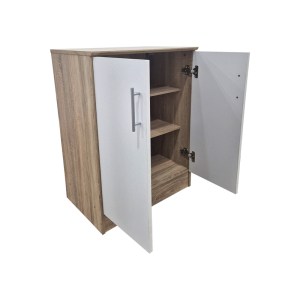 pak-383-000215-1 ΠΑΠΟΥΤΣΟΘΗΚΗ-ΝΤΟΥΛΑΠΙ SOUKEN PAKOWORLD 6 ΖΕΥΓΩΝ ΛΕΥΚΟ-SONOMA 60X40X80ΕΚ