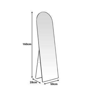 pak-384-000005-2 ΚΑΘΡΕΠΤΗΣ PLAZA I PAKOWORLD ΑΛΟΥΜΙΝΙΟ ΣΕ ΧΡΥΣΗ ΑΠΟΧΡΩΣΗ 50X28X160ΕΚ