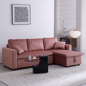 pak-389-000003-1 ΓΩΝΙΑΚΟΣ ΑΝΑΣΤΡΕΨΙΜΟΣ ΚΑΝΑΠΕΣ ΚΡΕΒΑΤΙ KAMORE PAKOWORLD ΜΕ ΑΠΟΘΗΚΕΥΤΙΚΟ ΧΩΡΟ ΣΑΠΙΟ ΜΗΛΟ ΒΕΛΟΥΔΟ 223X146X85ΕΚ