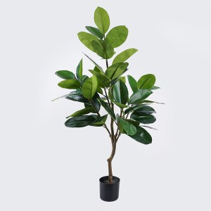 pak-391-000021 ΔΙΑΚΟΣΜΗΤΙΚΟ ΦΥΤΟ ΣΕ ΓΛΑΣΤΡΑ FICUS LYRATA INART ΠΡΑΣΙΝΟ Φ70X130ΕΚ