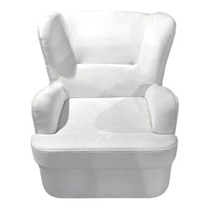 pak-392-000008-3 ΠΟΛΥΘΡΟΝΑ REGALO PAKOWORLD ΒΕΛΟΥΔΟ ΣΕ ΛΕΥΚΗ ΑΠΟΧΡΩΣΗ 75X88X85ΕΚ