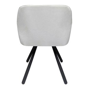 pak-392-000030-3 ΠΟΛΥΘΡΟΝΑ KINUZ PAKOWORLD ΥΦΑΣΜΑ ΜΠΕΖ-ΜΑΥΡΑ ΜΕΤΑΛΛΙΚΑ ΠΟΔΙΑ 55X60X86ΕΚ