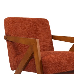 pak-393-000014-5 ΠΟΛΥΘΡΟΝΑ GARIFA PAKOWORLD TERRACOTTA ΥΦΑΣΜΑ ΜΕ ΠΟΔΙ ΣΕ ΚΑΡΥΔΙ ΑΠΟΧΡΩΣΗ 79X75X75ΕΚ